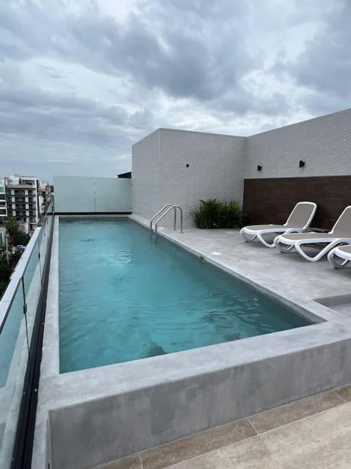 Big, Modern And Beautiful Beach Apartament 1Br Ocean View Playa del Carmen Exterior photo