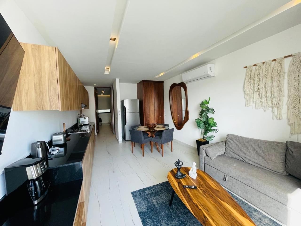 Big, Modern And Beautiful Beach Apartament 1Br Ocean View Playa del Carmen Exterior photo