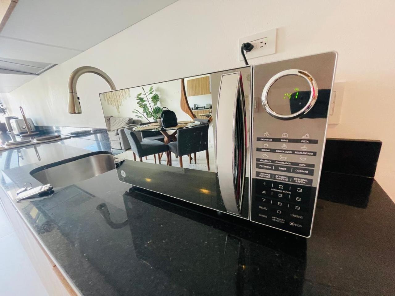 Big, Modern And Beautiful Beach Apartament 1Br Ocean View Playa del Carmen Exterior photo